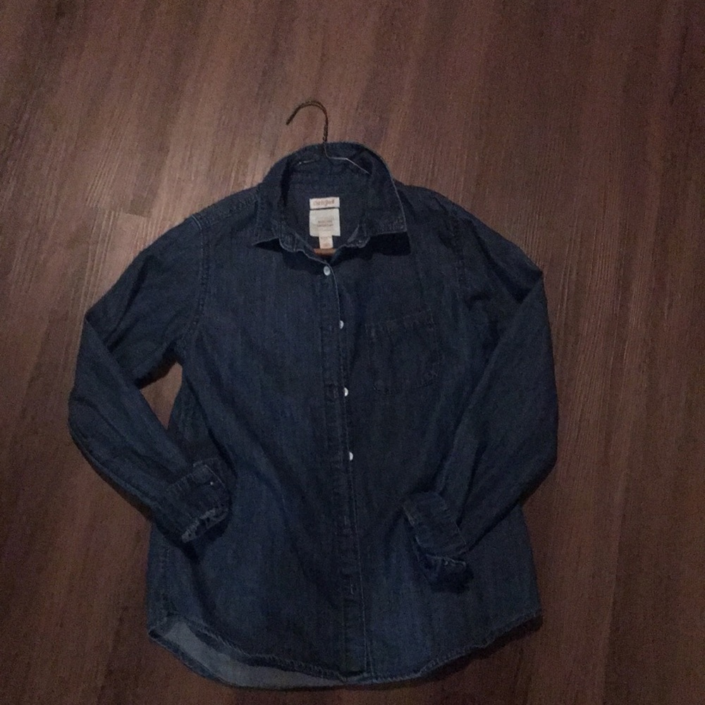 Cat and jack denim shirt!